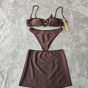 House of Harlow 1960 Swim - 3 piece set Sz M